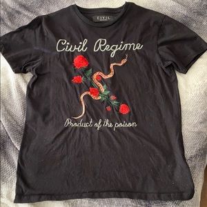 Civil Regime Snake Shirt